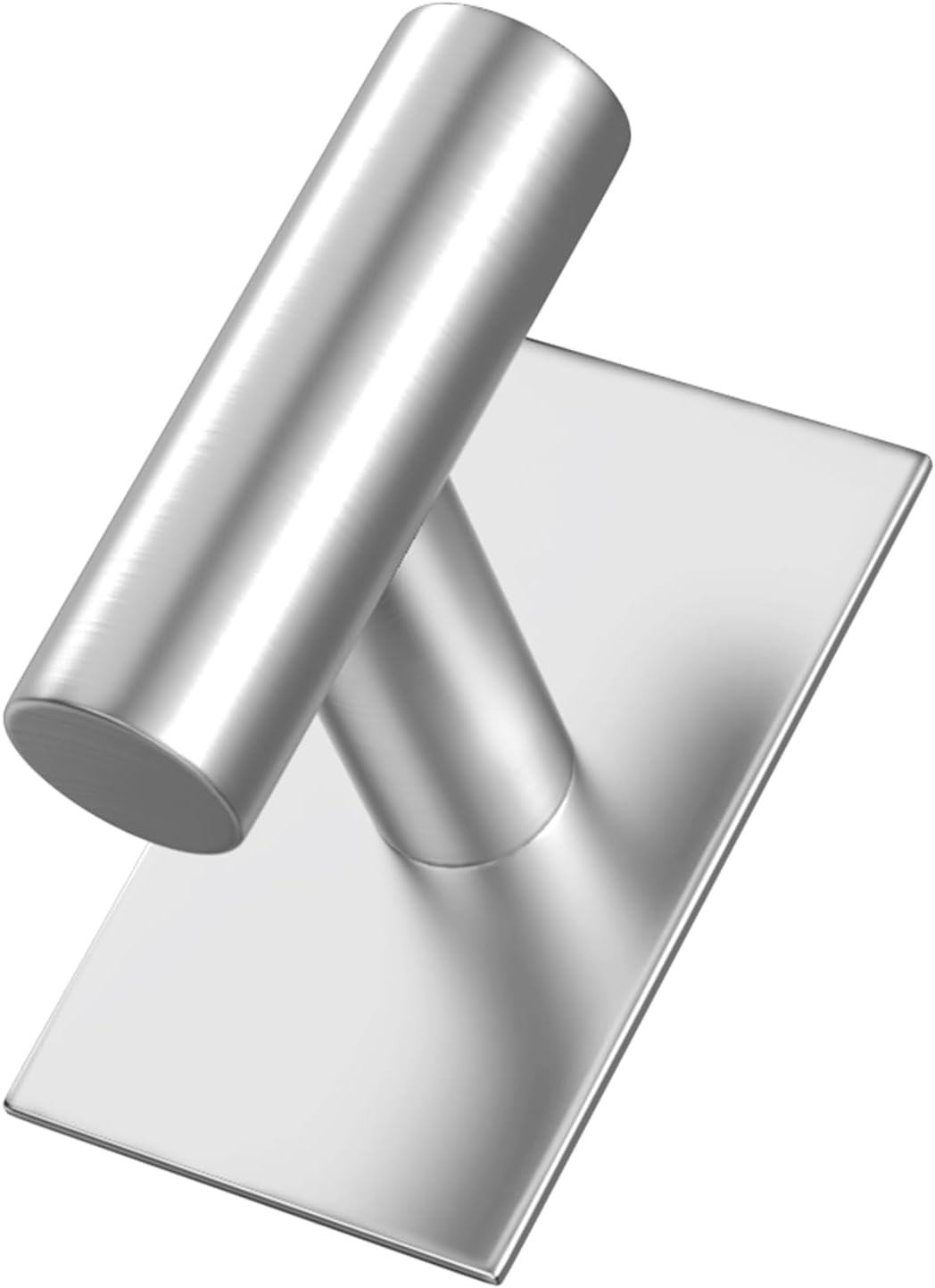 VAEHOLD Wall Towel Hooks, Heavy Duty Sticky Holder Waterproof Towel Hooks for Hanging Coat, Clothes, Closet Hook Wall Mount for Kitchen (Silver, 6 Pack)