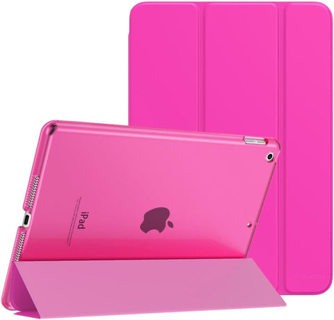 Moko Smart Case for iPad 9th/ 8th/ 7th Generation Case 10.2 Inch,Pitaya Red