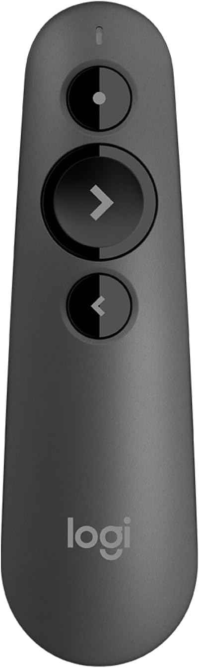 Logitech Wireless Presenter R500s PowerPoint Clicker with Laser Pointer | PowerPoint clicker, presentation clicker