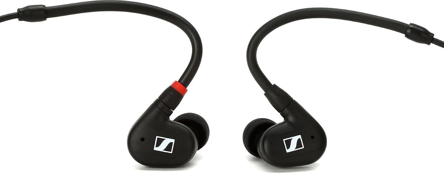 SENNHEISER Professional IE 100 PRO Dynamic In-Ear Monitoring Headphones, Clear | Dynamic transducer with 3.5mm jack cable and ear adapters for monitoring, rehearsal and performance