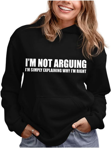 Tstars Funny Hoodie Women 99% Chance I Don't Care Sarcastic Pullover