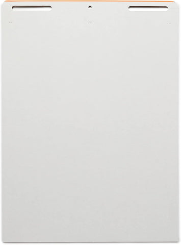 Amazon Basics Sticky Easel Pads for Presentations, Brainstorming, Classroom Use, Bleed-Resistant, Easy to Hang, 25 x 30 in, White, 2-Pack