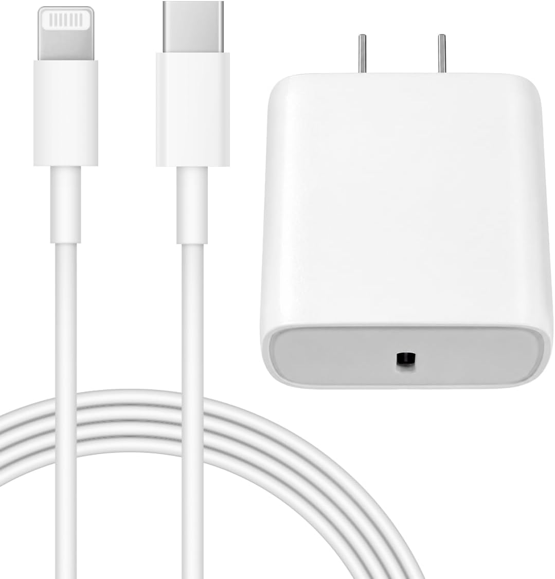 iPhone 14 13 12 Charger Fast Charging 20W USB C Wall Charger with 6FT Cable