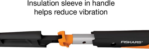 Fiskars Pro IsoCore 30" Wrecking Bar, Shock Absorbing Hammer & Crowbar