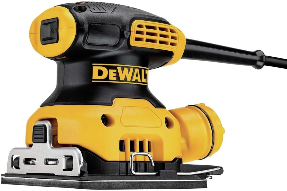 DEWALT Palm Sander, 1/4 Sheet, 14,000 OPM (DWE6411K)