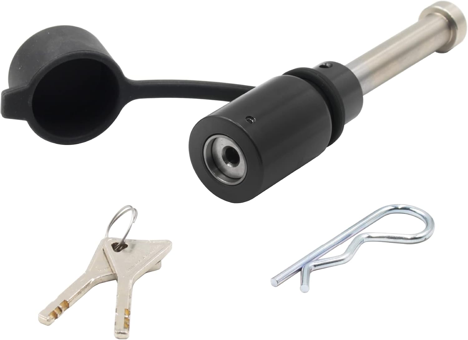 Proven Industries HL1 Hitch Pin Lock - 2" & 2-1/2" Receiver, Black