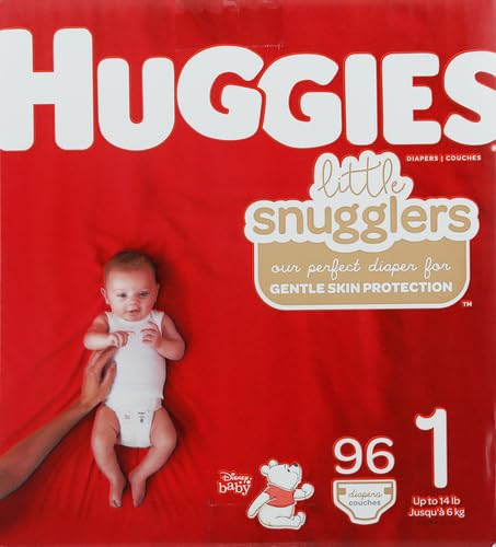 Huggies Little Snugglers Diapers, Size 1