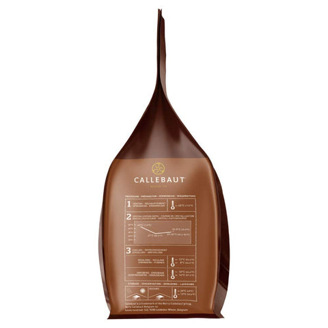 Callebaut No. 823 Finest Belgian Milk Chocolate Callets 2.5kg Bag