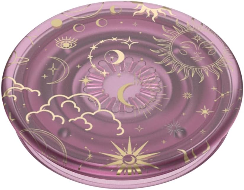PopSockets Adhesive Phone Grip, Holder- Celestial Mauve