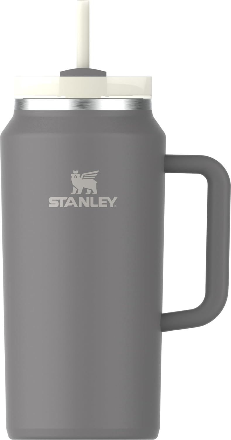 STANLEY Quencher H2.0 Flow State Tumbler, 64 oz, Stone