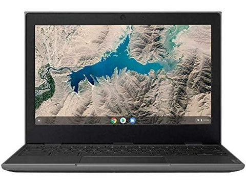 Lenovo 100E Chromebook 2ND Gen 81QB000AUS Laptop Computer, 11.6" HD (1366 X 768) Display, MediaTek MT8173C Processor, 4GB RAM, 16GB eMMC TLC SSD, Powervr GX6250, Chrome OS, Black (Renewed)