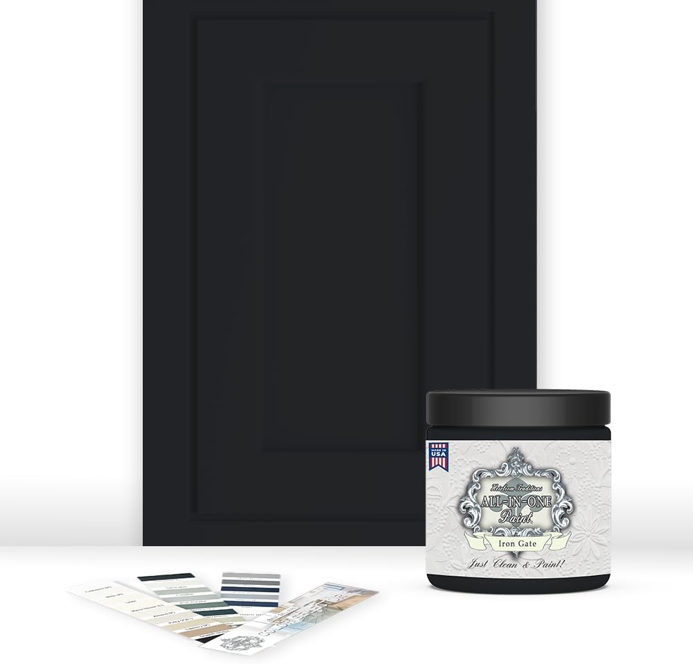 ALL-IN-ONE Paint by Heirloom Traditions, Iron Gate, 8oz Sample