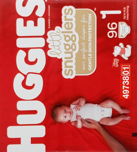 Huggies Little Snugglers Diapers, Size 1