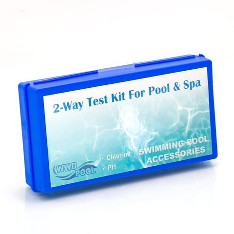 Swimming Pool Spa Water Chemical Test Kit for Chlorine and Ph Test (2 Way Test Kit)