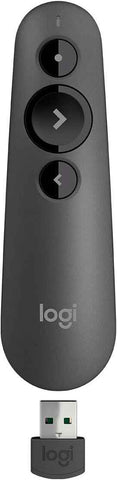 Logitech Wireless Presenter R500s PowerPoint Clicker with Laser Pointer | PowerPoint clicker, presentation clicker