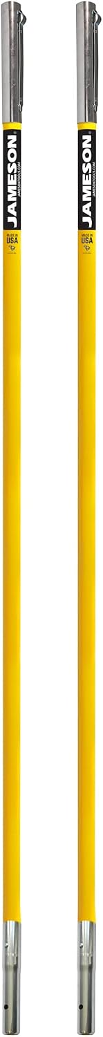 Jameson FG-6-2PK FG-Series 6-Foot Fiberglass Extension Pole for Pole Saw or Pruner Head 2-Pack
