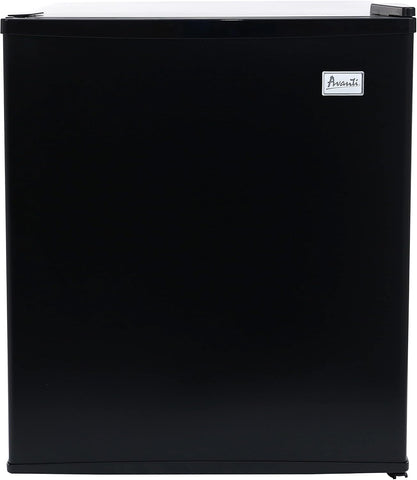 Avanti Mini Fridge Superconductor Commercial Compact Refrigerator for Hotel, Home Office or Dorm, Auto Defrost with Reversible Door, 1.7-Cu.Ft., Black