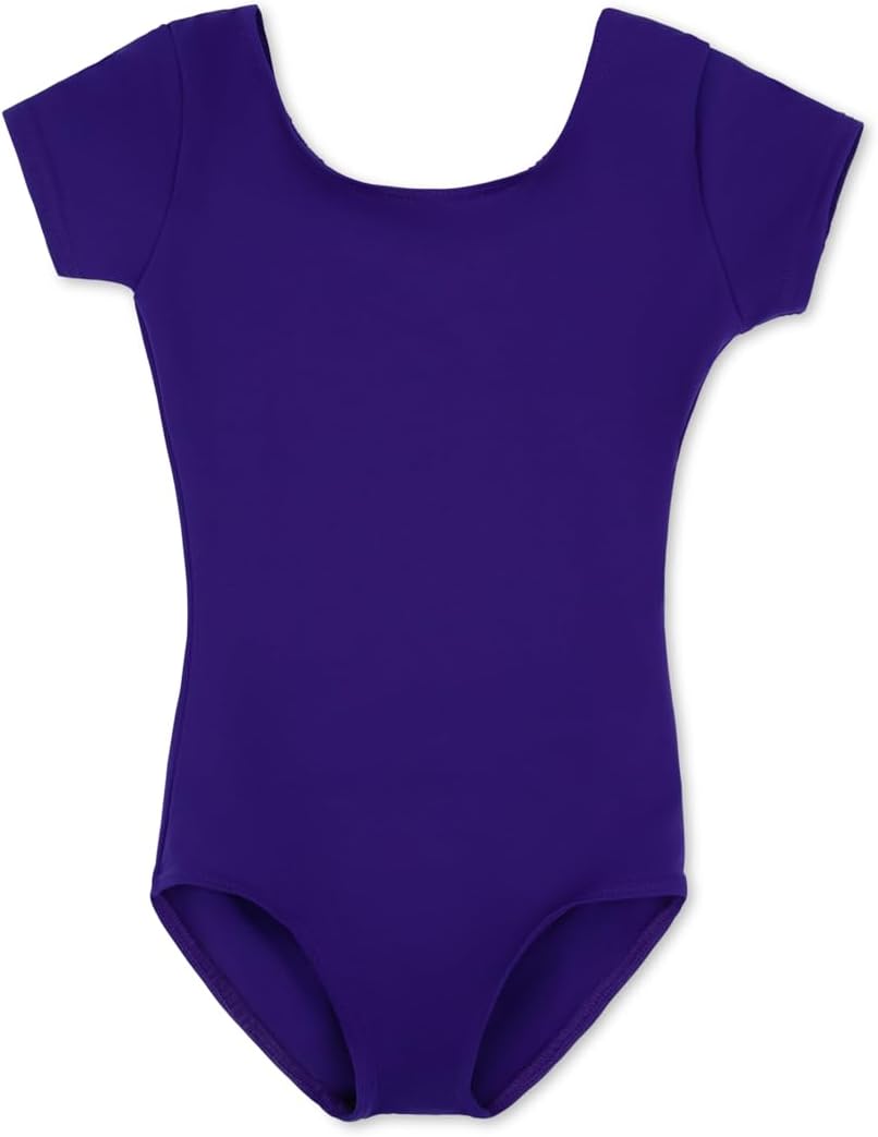 Capezio girls Short Sleeve Leotard - Girls