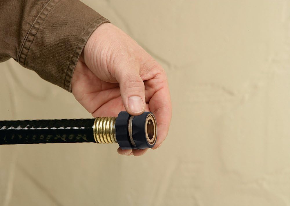 2-Pack Orbit Brass Hose Quick Connect Set
