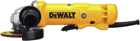 DEWALT Angle Grinder, 4-1/2 in., 11 Amp, 11,000 RPM, Dust Ejection System, Electric Grinder Tool with Abrasive Wheel Included (DWE402W)