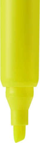 Amazon Basics Tank Style Highlighters, Chisel Tip, Bible Highlighter, Office and School Supplies, 12 Pack, Yellow
