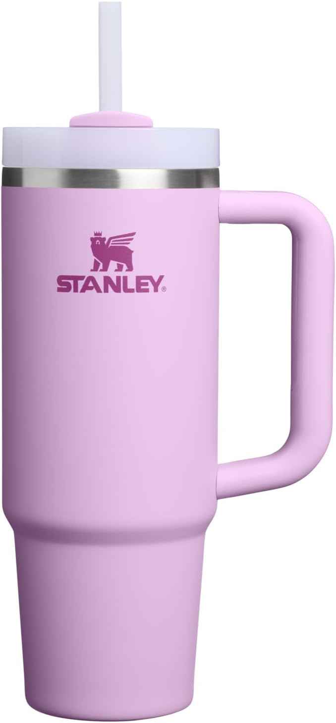 STANLEY Quencher H2.0 Flow State Tumbler, 30 oz, Soft Orchid