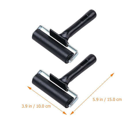 ‌EXCEART 8PCS Printmaking Rollers for Block Printing Ink Stamping Wallpaper Linoleum Blocks Crafting Projects Art Supplies Brayer Roller for Artists DIY
