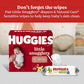 Huggies Size 4 Diapers, Little Snugglers Baby Diapers, Size 4 (22-37 lbs), 22 Count