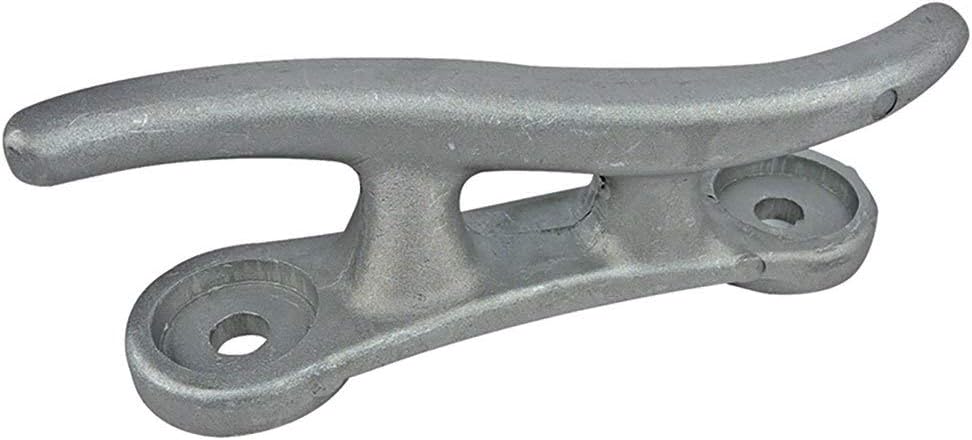 Seachoice Cast Aluminum “S” Dock Cleat, Corrosion Resistant Aluminum, Various Sizes