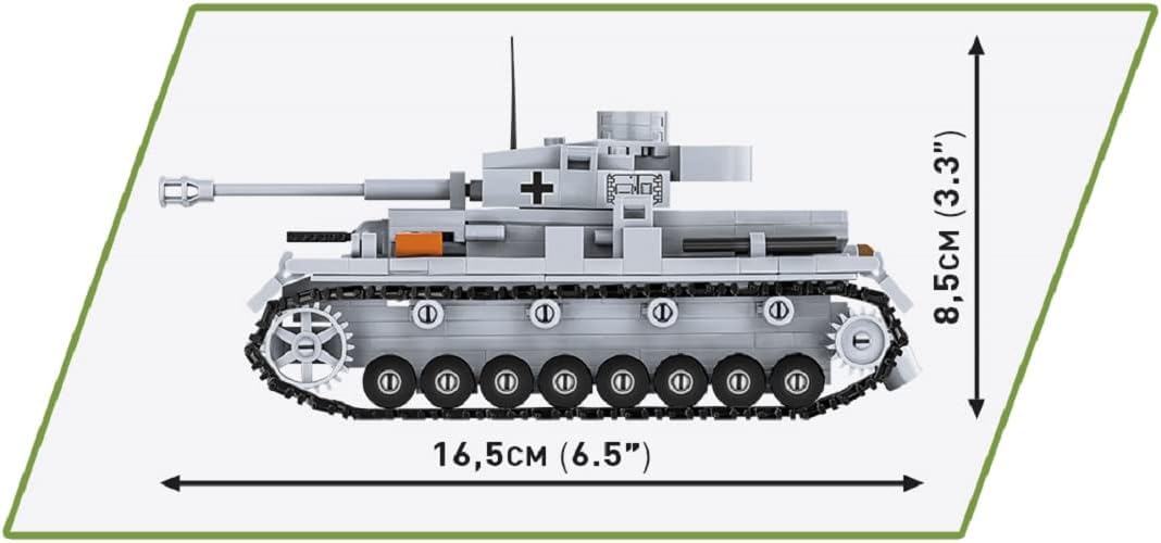 COBI Historical Collection World War II Panzer IV AUSF. G Tank for Unisex Children