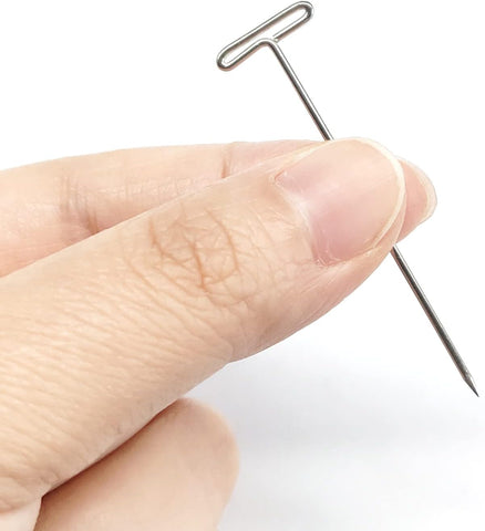 T-Pins, 100 Pack 2 Inch - For Knitting, Wigs, Sewing & Office Wall