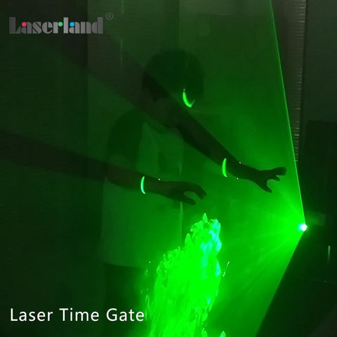532nm Waterproof Green Generator Line Module for Halloween Scary House Laser Swamp Laser Pond Haunted House Garden Yard Decoration NOT for Alignment (Class IIIr 12V with Adapter and Mount)