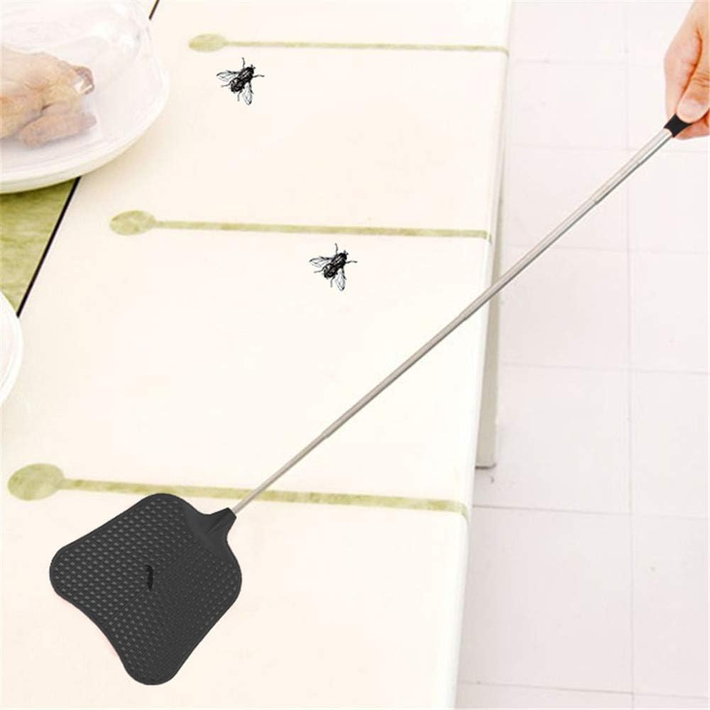 2Pack Telescopic Fly Swatters, Plastic Fly Swatter, Extendable Flyswatter