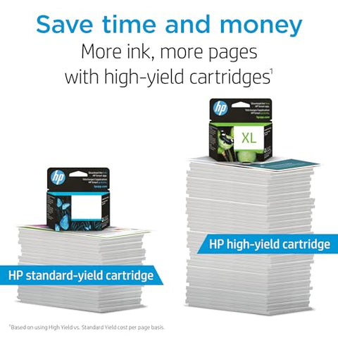 HP 65XL Black High-yield Ink Cartridge | Works with HP AMP 100 Series, HP DeskJet 2600, 3700 Series, HP ENVY 5000 Series | Eligible for Instant Ink | N9K04AN