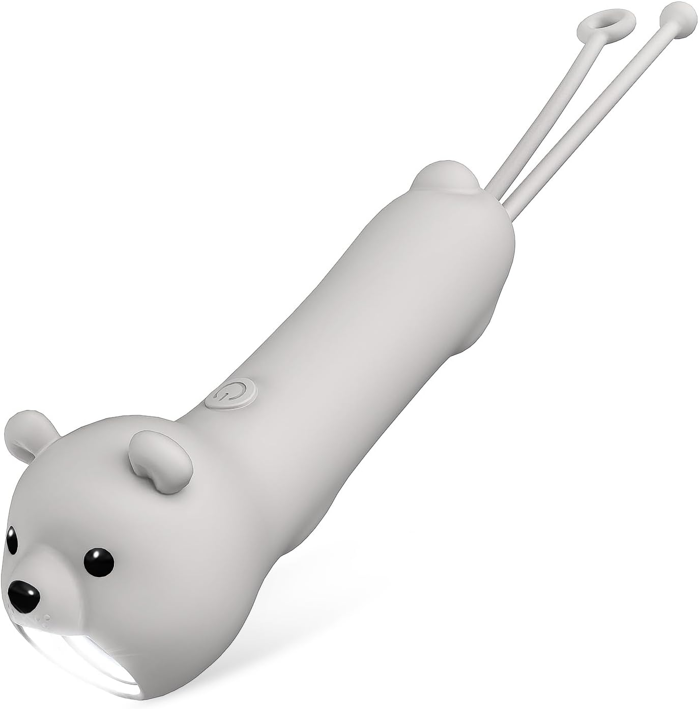 Teprewes Polar Bear Outdoor Kid's Flashlight Rechargeable, Led Flashlight, Fun and Lightweight Flashlight Suitable for Camping and Outdoor Exploration,Christmas Birthday Gift