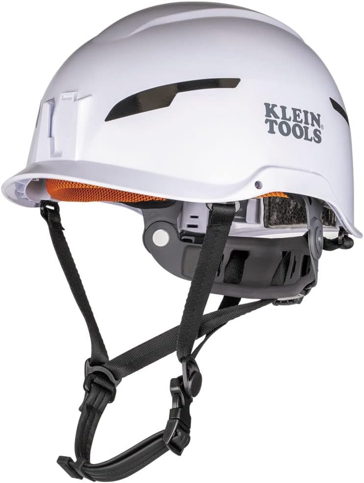 Klein Tools 60564 Type-2 Safety Helmet, Non-Vented, White