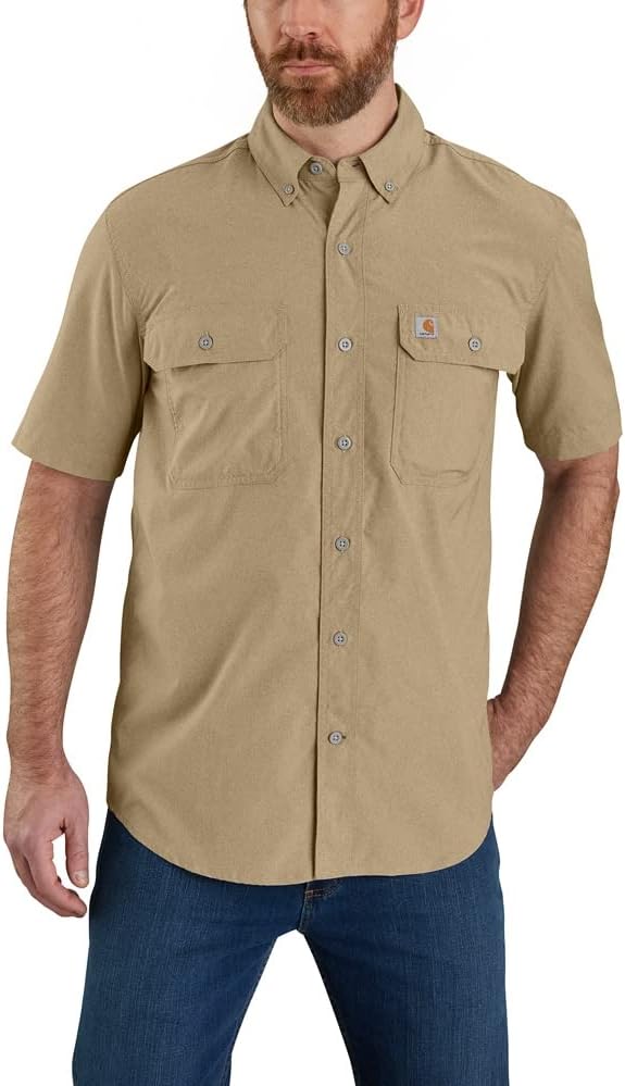 Carhartt Men's 105292 Force® Relaxed Fit Lightweight Short Sleeve Shirt