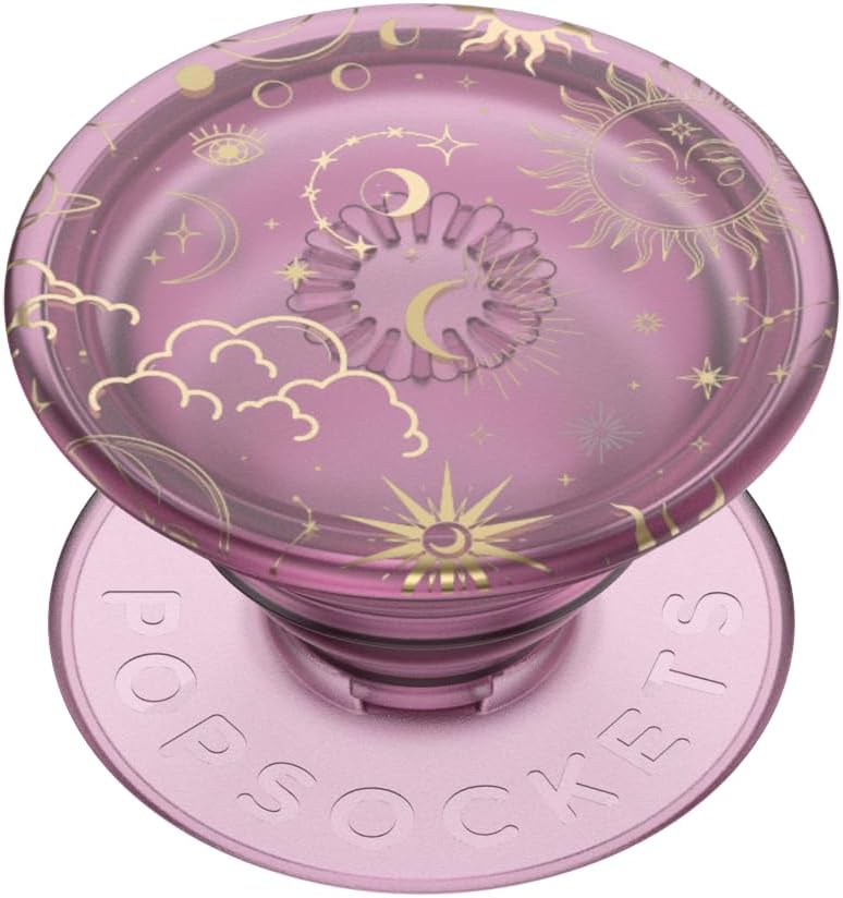 PopSockets Adhesive Phone Grip, Holder- Celestial Mauve