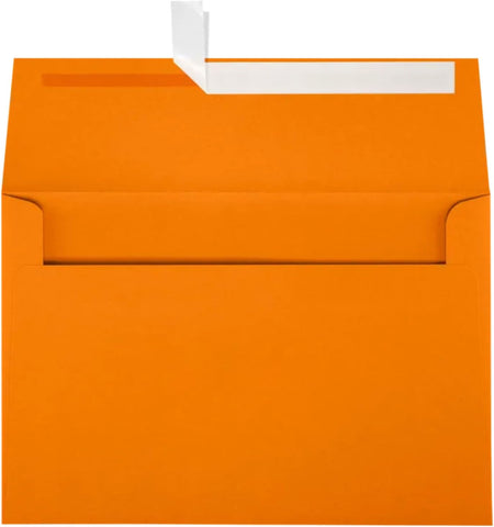 LUXPaper A10 Invitation Envelopes | Peel & Press | 6" x 9 1/2" | Navy Blue | 80lb. Text | 50 Qty