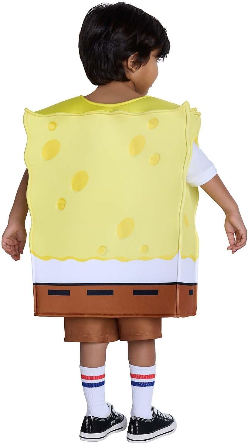 Spirit Halloween SpongeBob Squarepants Foam Toddler Costume | Officially Licensed | Nickelodeon | Cartoon Costumes