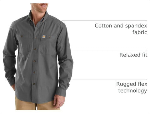 Carhartt Men's Windham Relaxed LS Shirt