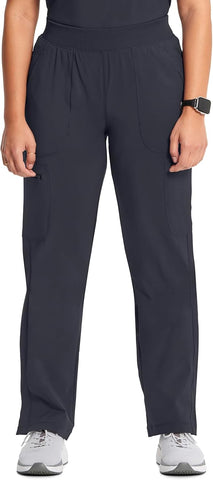 Cherokee Infinity Women's Scrub Pant Mid Rise Tapered Leg Scrubs Bottoms