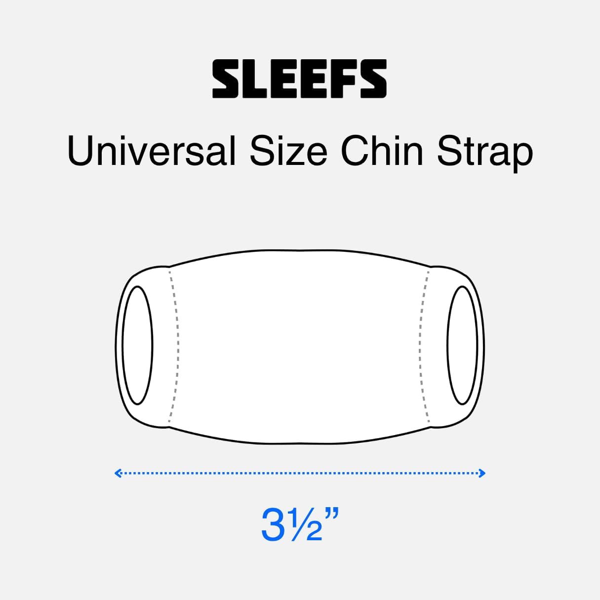 SLEEFS Football Chin Strap Cover for Sweat and Skin Irritation Protection