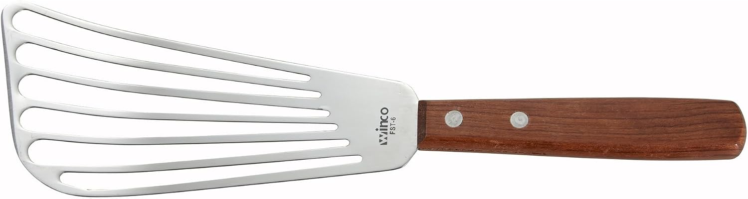 Winco Fish Stainless Steel Commercial Spatula
