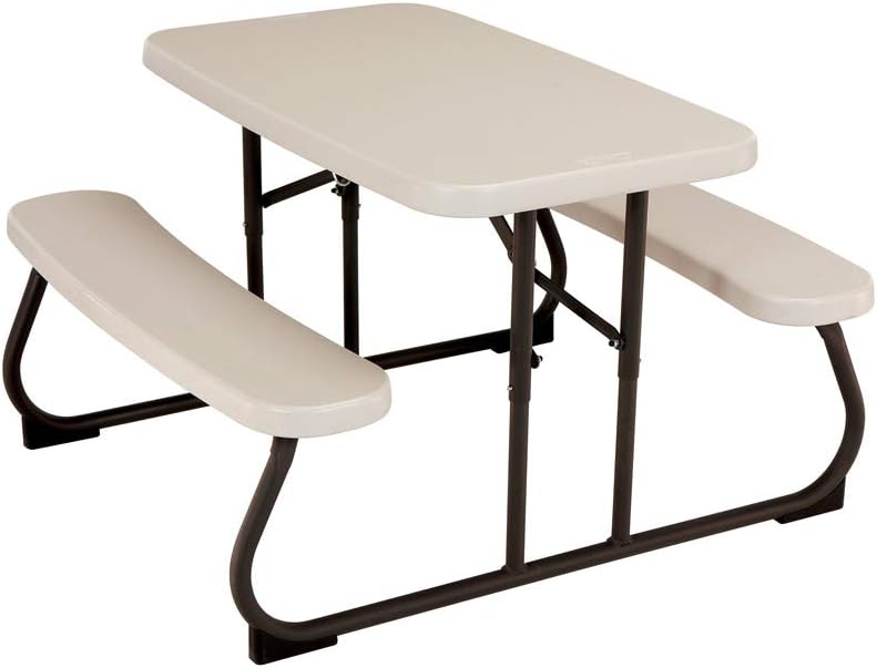 LIFETIME Kids Picnic Table, Foldable Outdoor Furniture