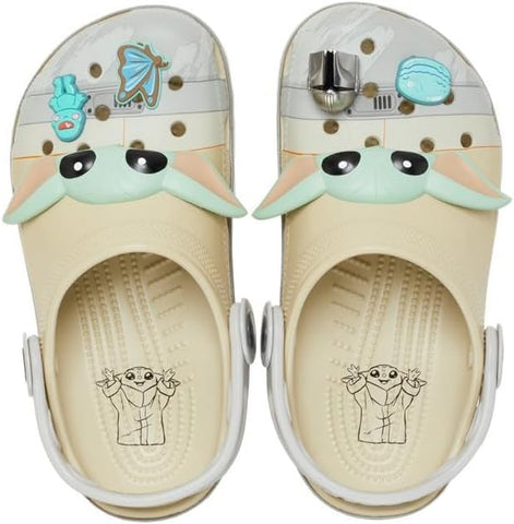 Crocs Kids Classic Star Wars Grogu Clog (Little Kid/Big Kid)