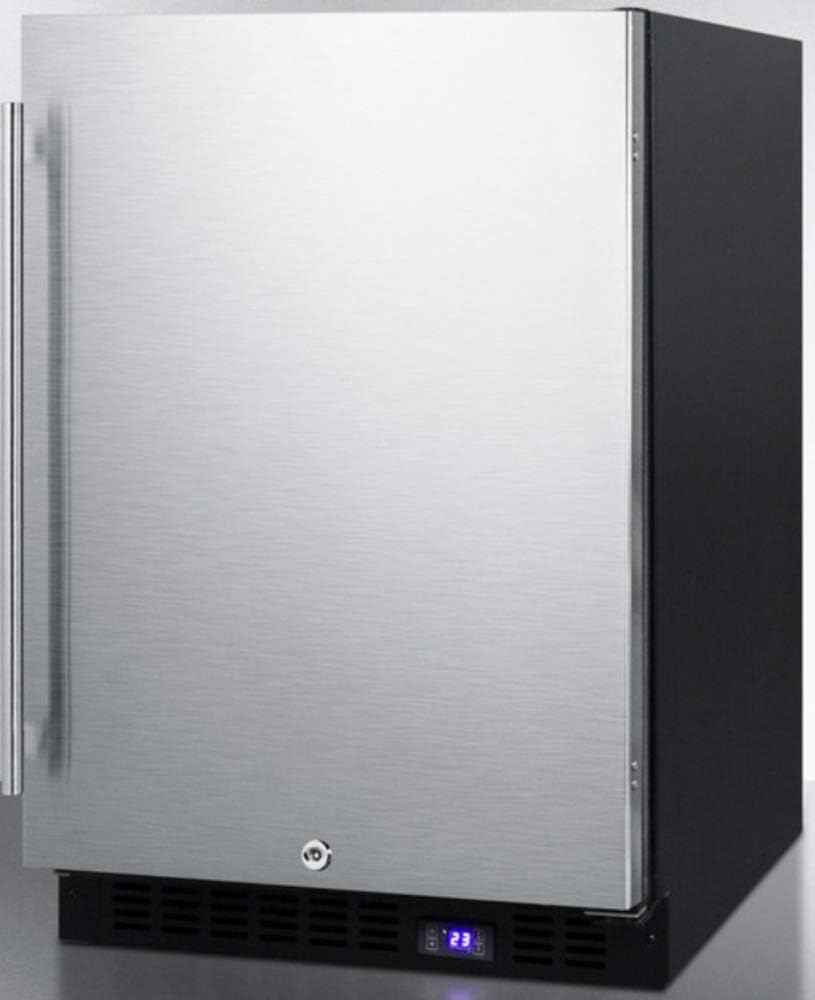 Summit Undercounter Freezer, Stainless-Steel - SCFF53BSS
