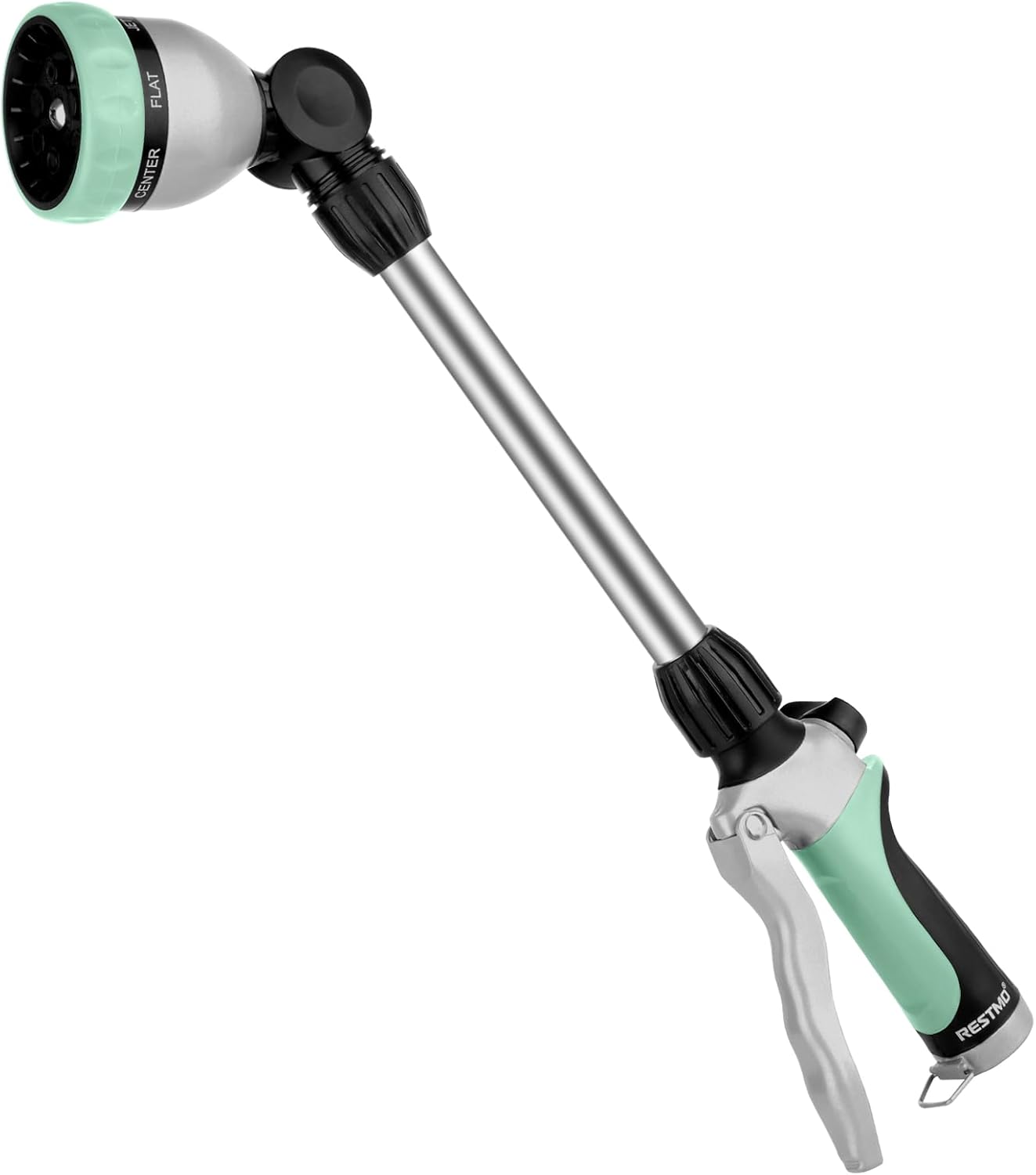 RESTMO Heavy Duty Metal Hose Wand, Watering Wand for Garden Hose