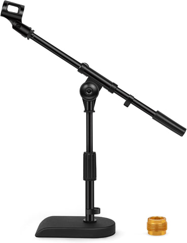 InnoGear 2 Set Mic Stand Desk Boom Arm Microphone Stand for Blue Yeti