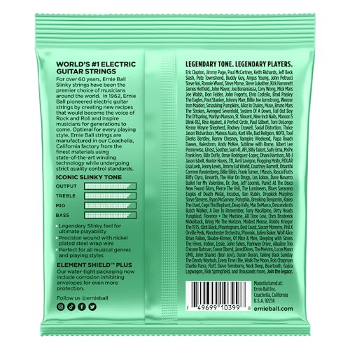 Ernie Ball Hyper Slinky Nickel Wound Electric Guitar Strings - 8-42 Gauge